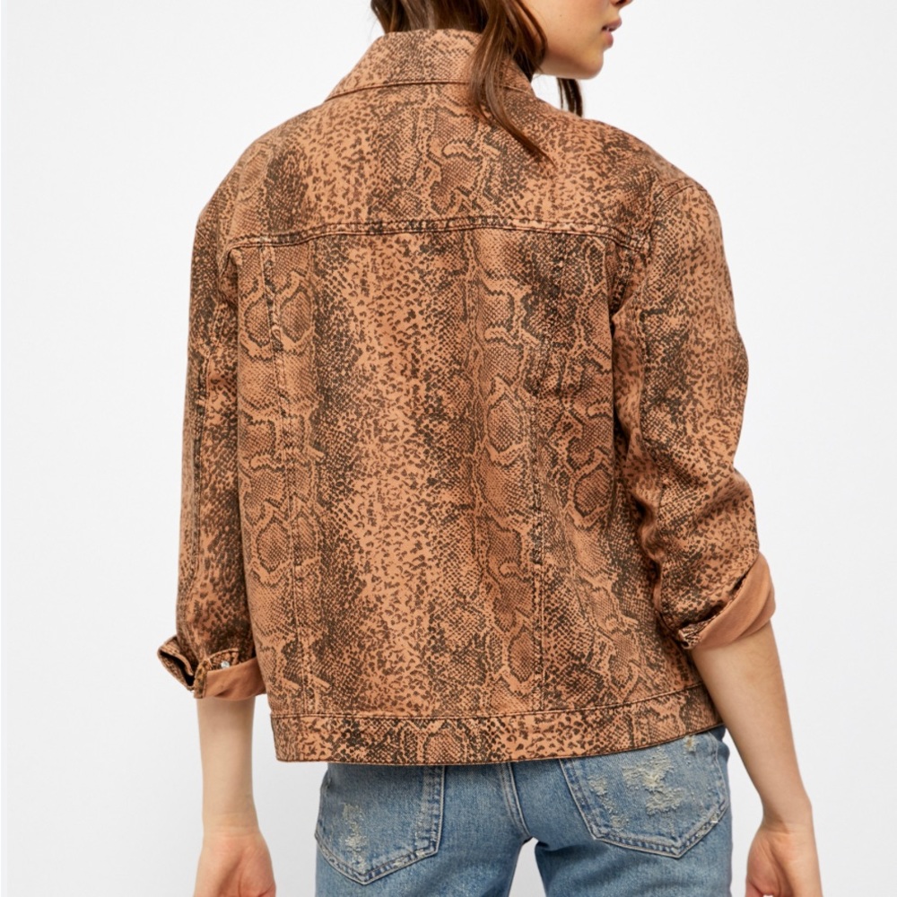 NWOT Free People denim jacket